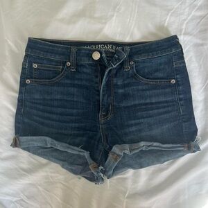 Size 6 American Eagle Dark Wash Shorts